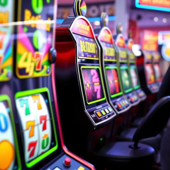 Colorful Betwizad slot machine with vibrant symbols and spinning reels