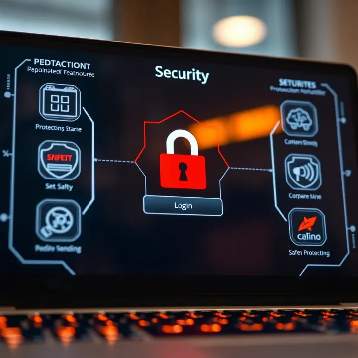 Secure login screen emphasizing safety features on Betwizad JetX