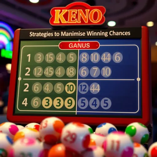 Graphic showing techniques to improve winning chances in a lottery-style game